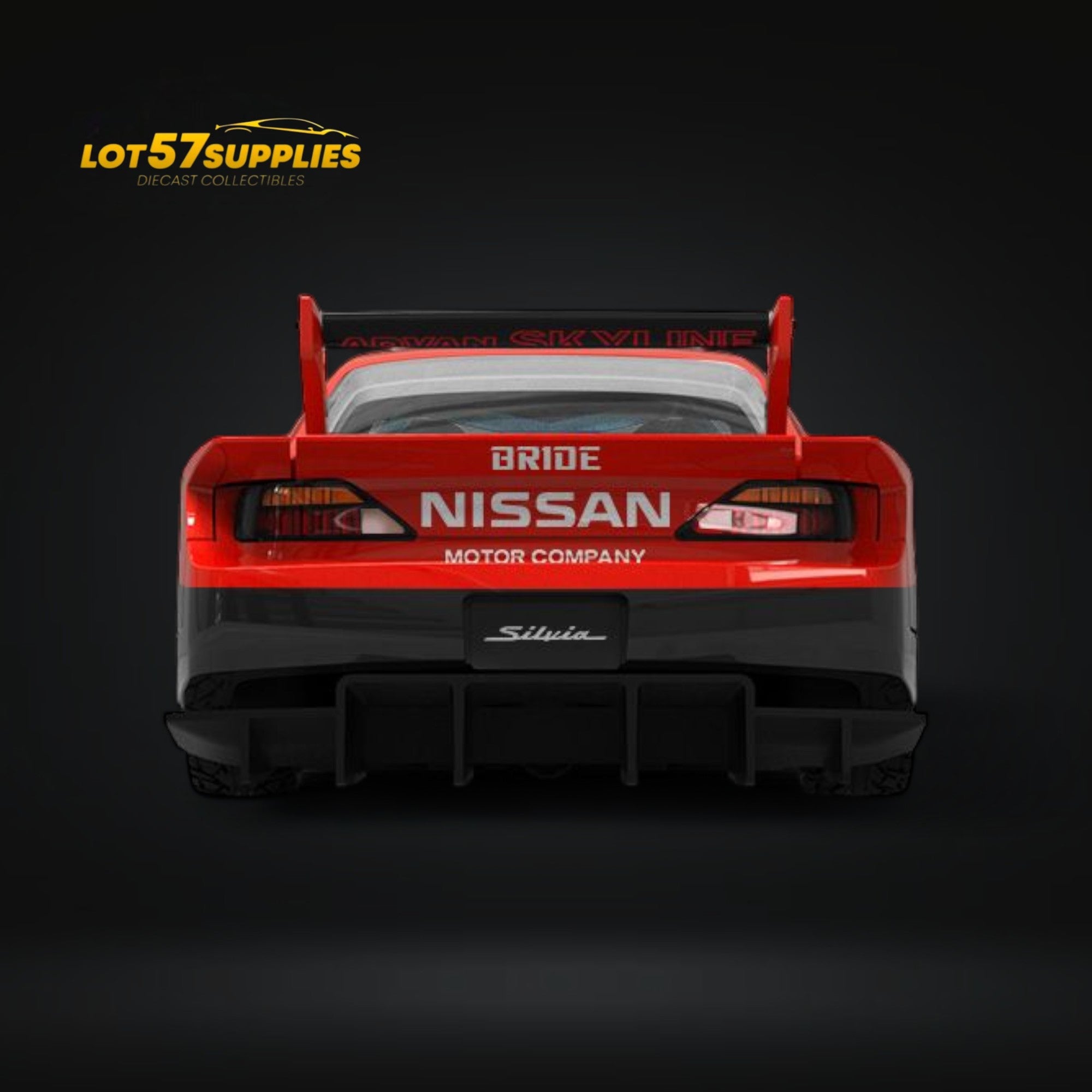 (Pre-Order) SUPCAR Silvia S15 Advan LBWK Livery Ordinary 1:64