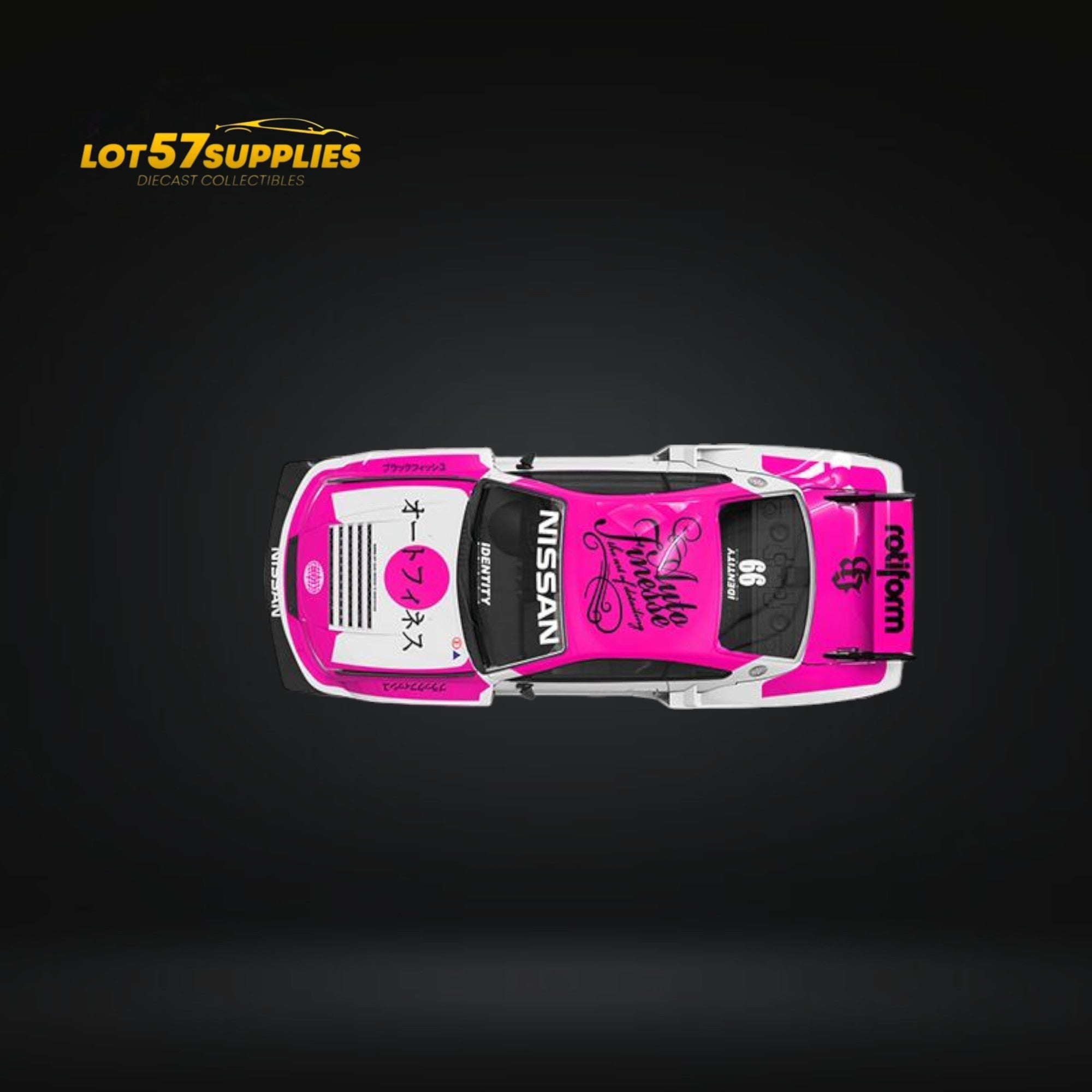 (Pre-Order) TPC Silvia S15 LBWK Pink / White Auto Finesse SEMA Ordinary 1:64