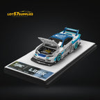 (Pre-Order) TPC Silvia S15 LBWK Blue / White Auto Finesse SEMA Ordinary 1:64