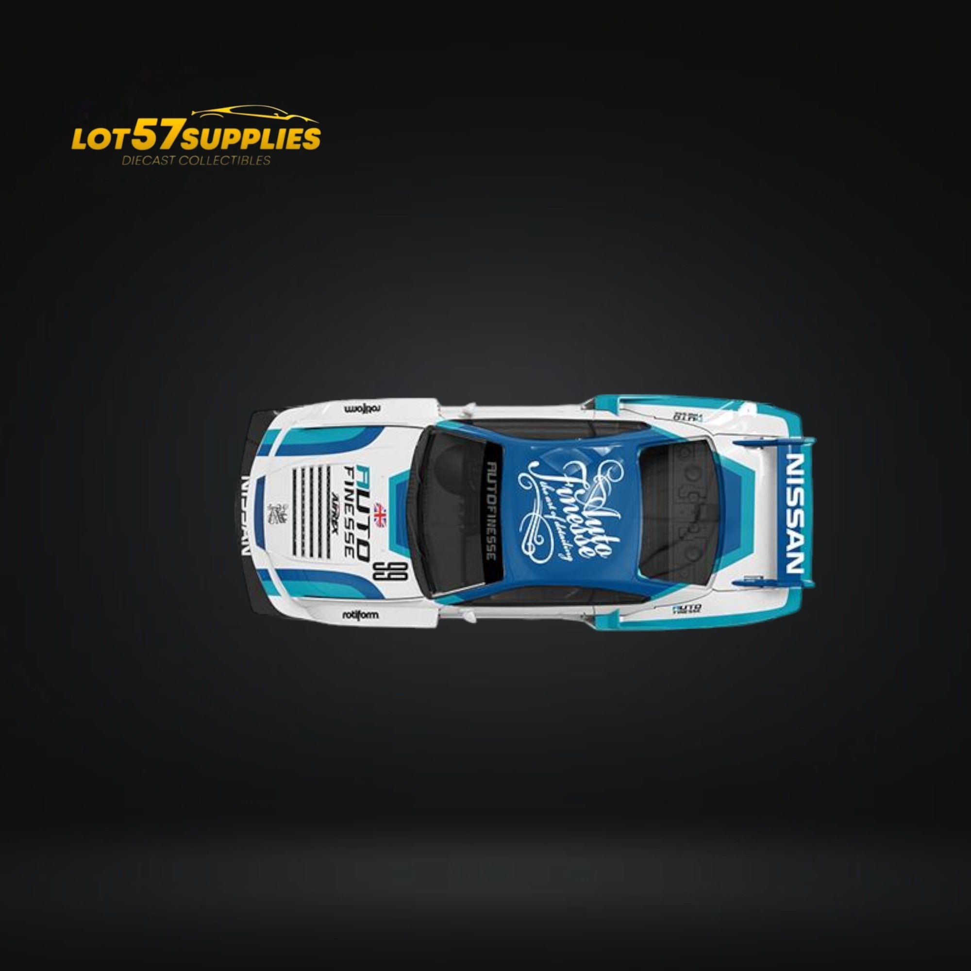 (Pre-Order) TPC Silvia S15 LBWK Blue / White Auto Finesse SEMA Ordinary 1:64