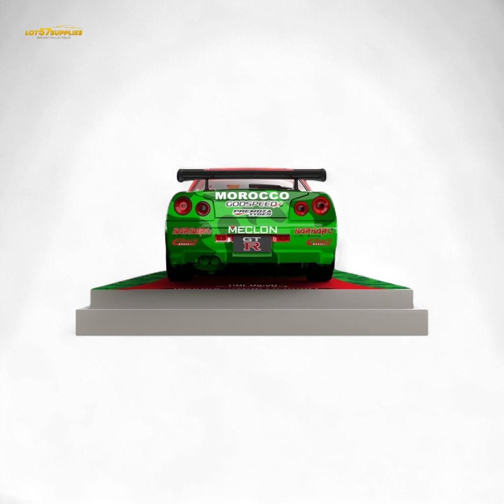TimeMicro & MECLON GT-R R34 MECLON Ordinary 1:64 - Collectors World Toys