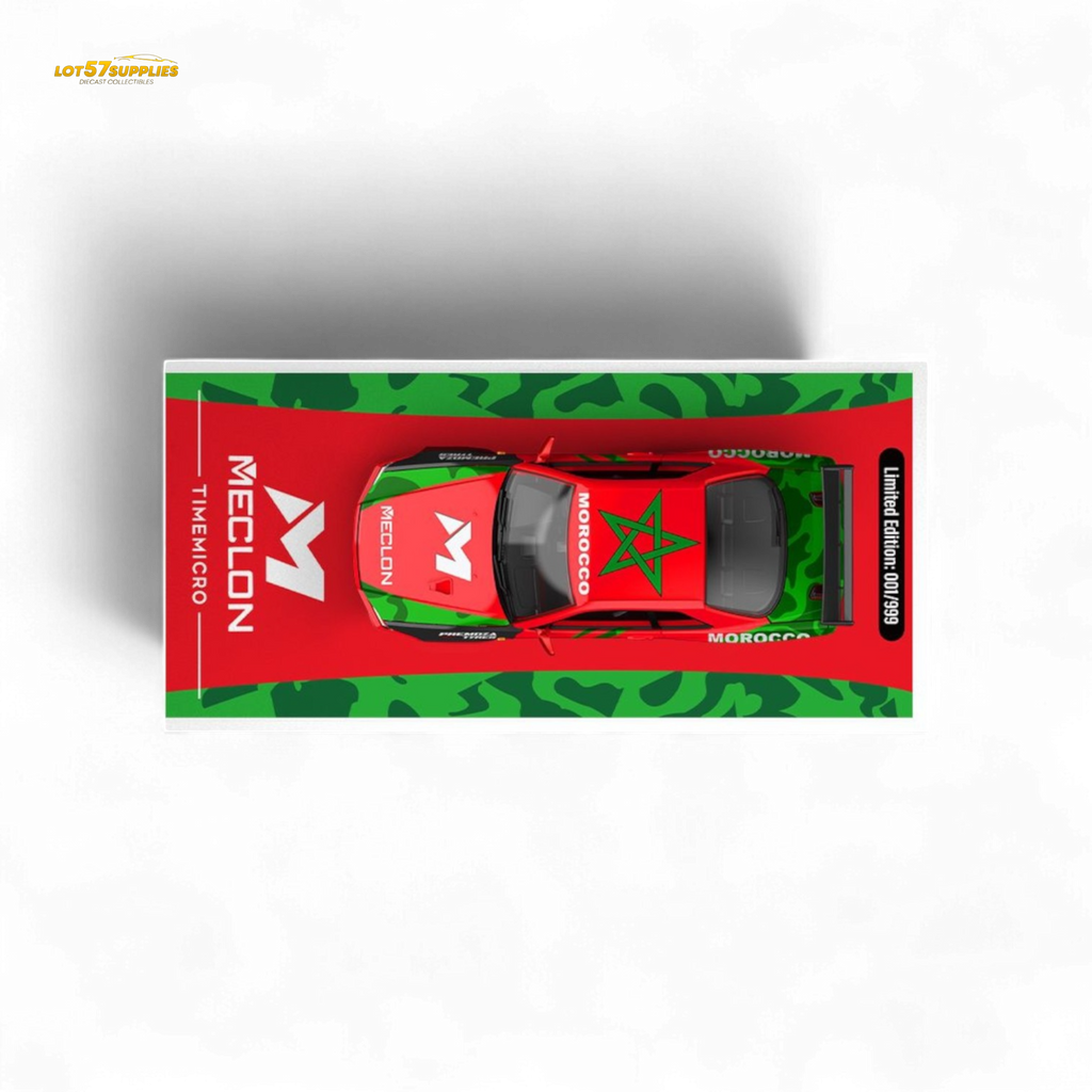 TimeMicro & MECLON GT-R R34 MECLON Container Set 1:64 - Collectors World Toys