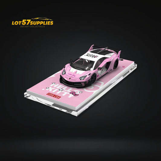 (Pre-Order) Cool Car Lamborghini GT EVO Light Pink Ordinary 1:64