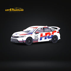 (Pre-Order) Pop Race Civic FL5 Type-R TCR HRC Livery 1:64 - Collectors World Toys