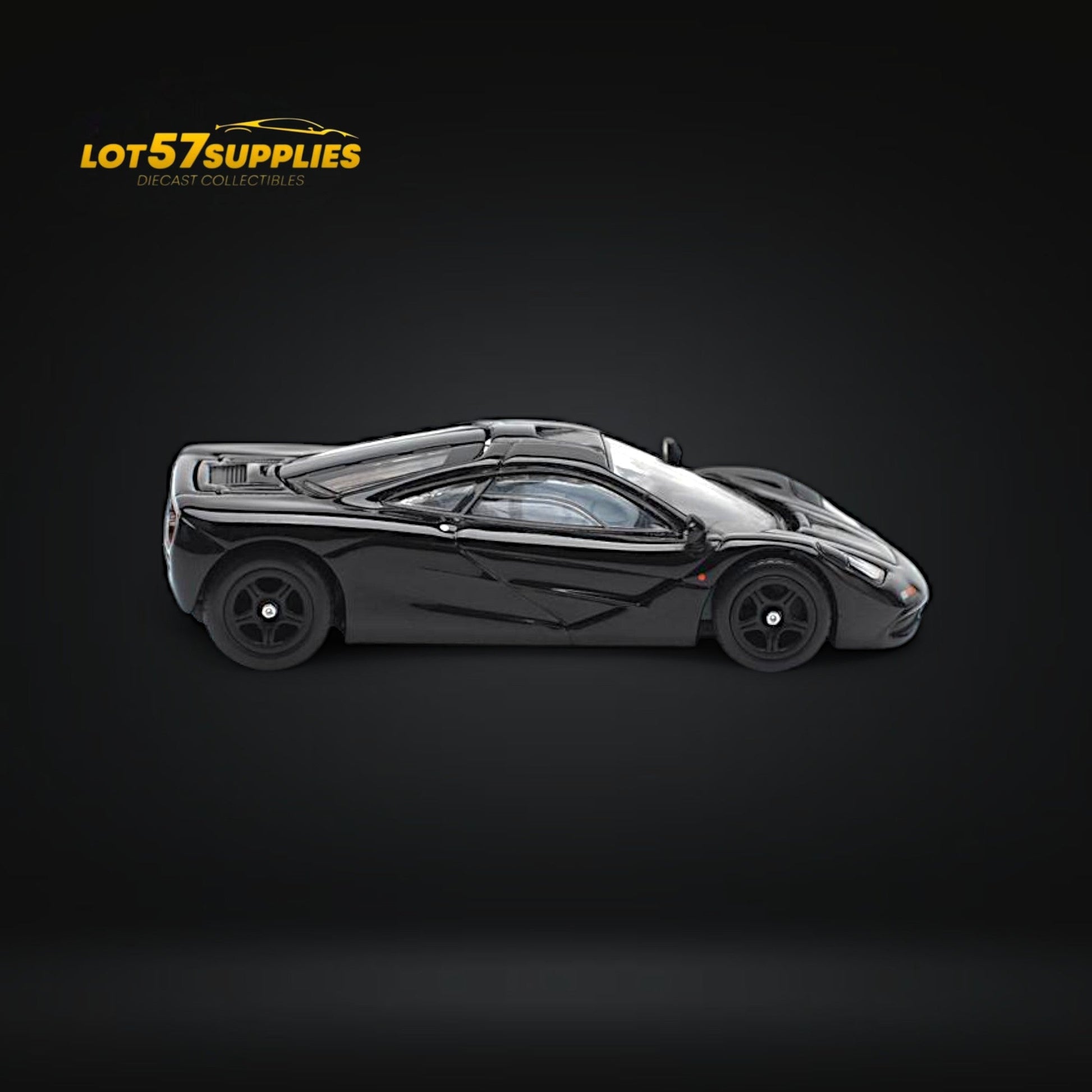 (Pre-Order) Pop Race McLaren F1 Jet Black 1:64