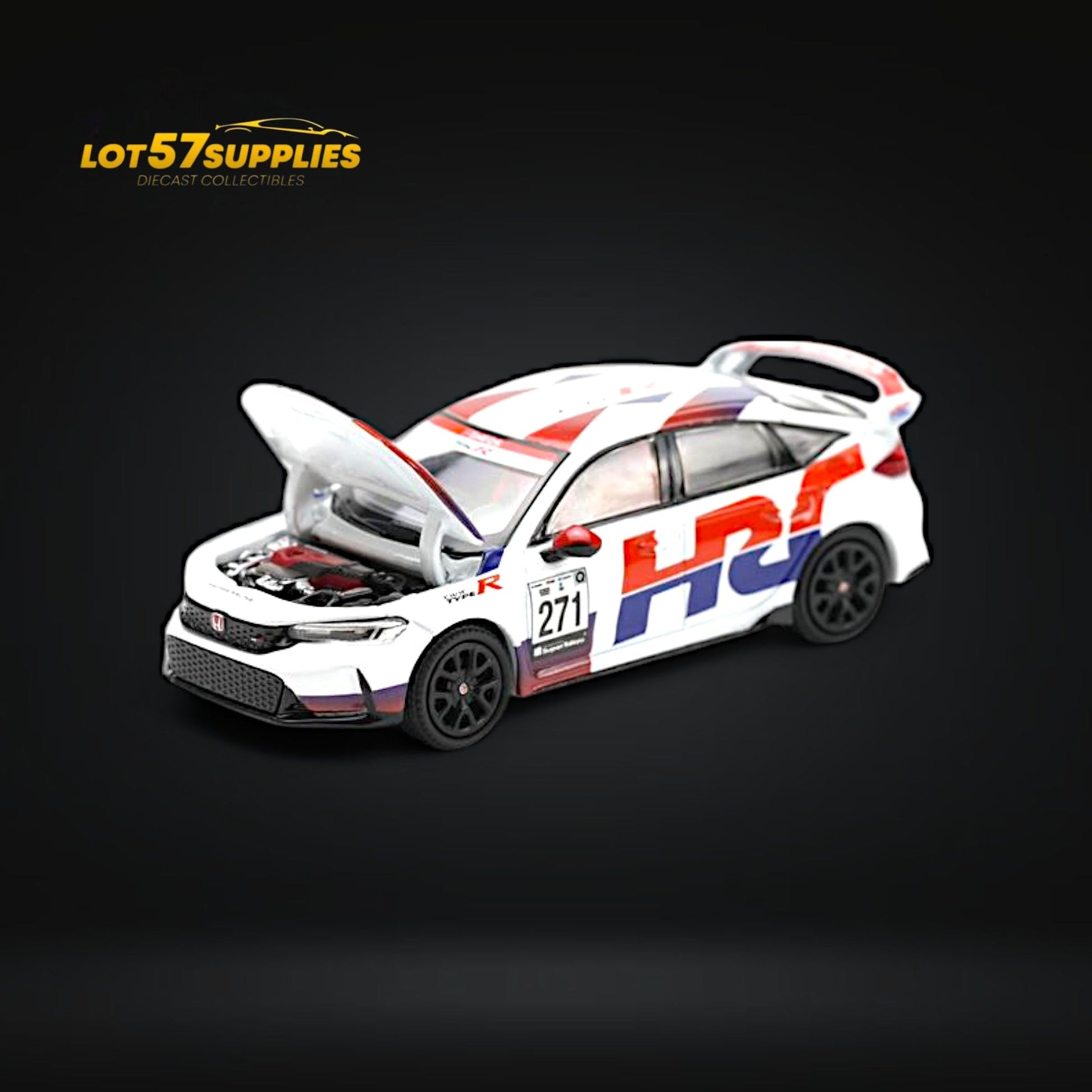 (Pre-Order) Pop Race Civic FL5 Type-R TCR HRC Livery 1:64