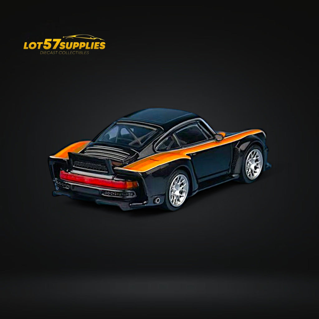 (Pre-Order) Findclassically Singer DLS Turbo Low Tail Black Pearl Road Version 1:64 - Collectors World Toys