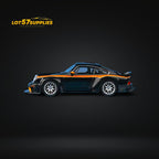 (Pre-Order) Findclassically Singer DLS Turbo Low Tail Black Pearl Road Version 1:64 - Collectors World Toys