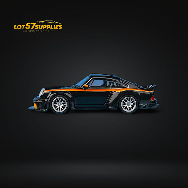 (Pre-Order) Findclassically Singer DLS Turbo Low Tail Black Pearl Road Version 1:64
