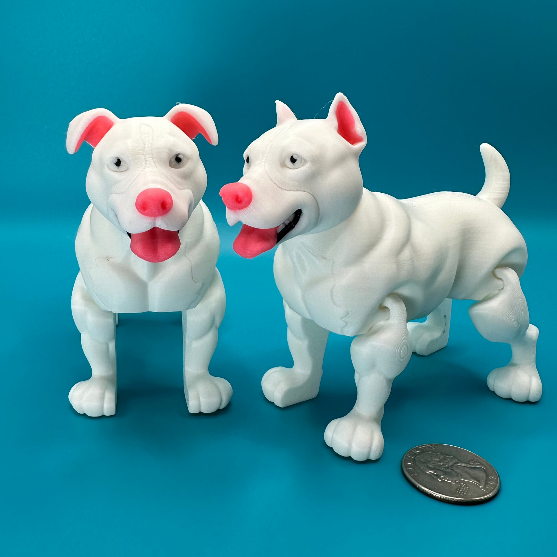 3D Printed Pitbull Toy