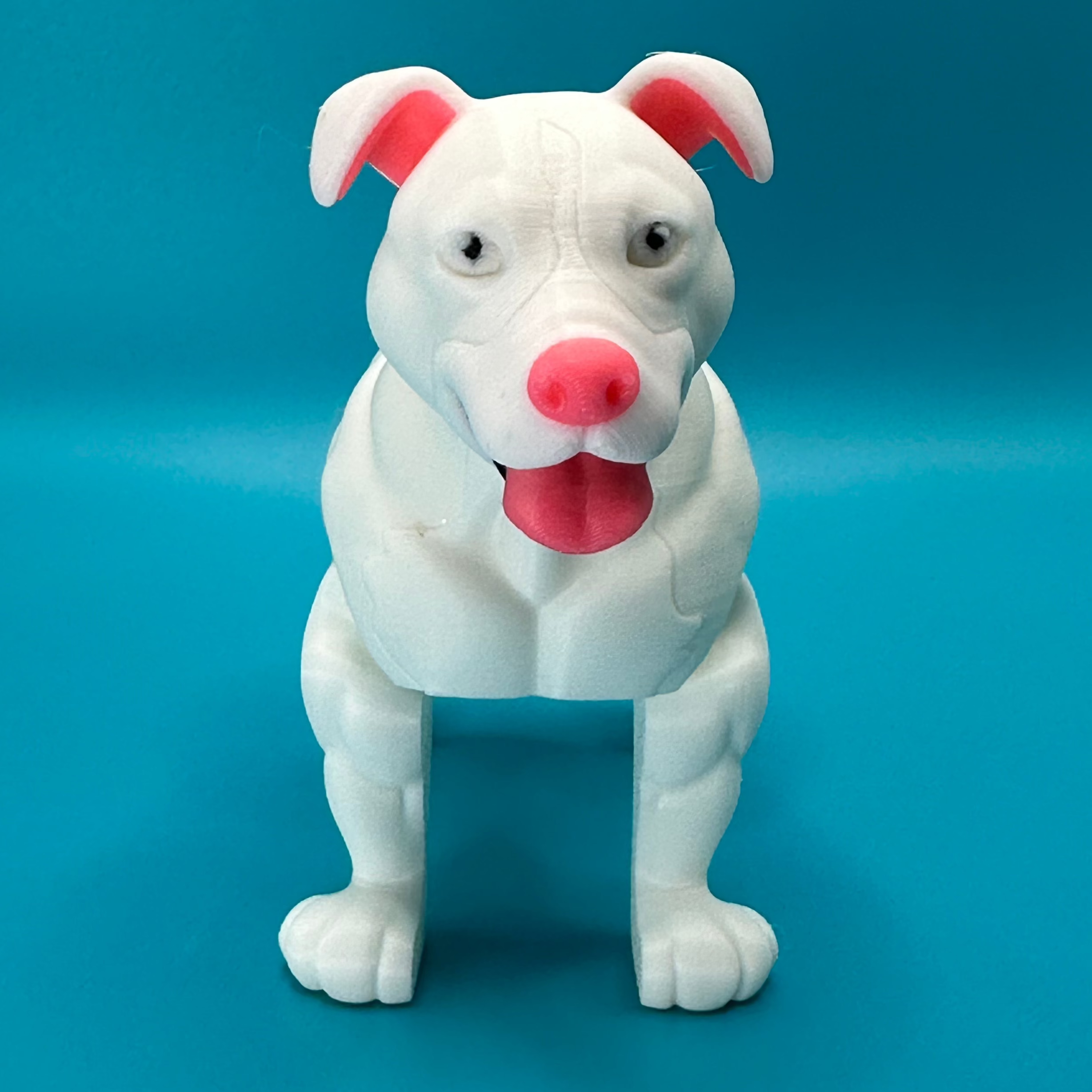3D Printed Pitbull Toy - Collectors World Toys