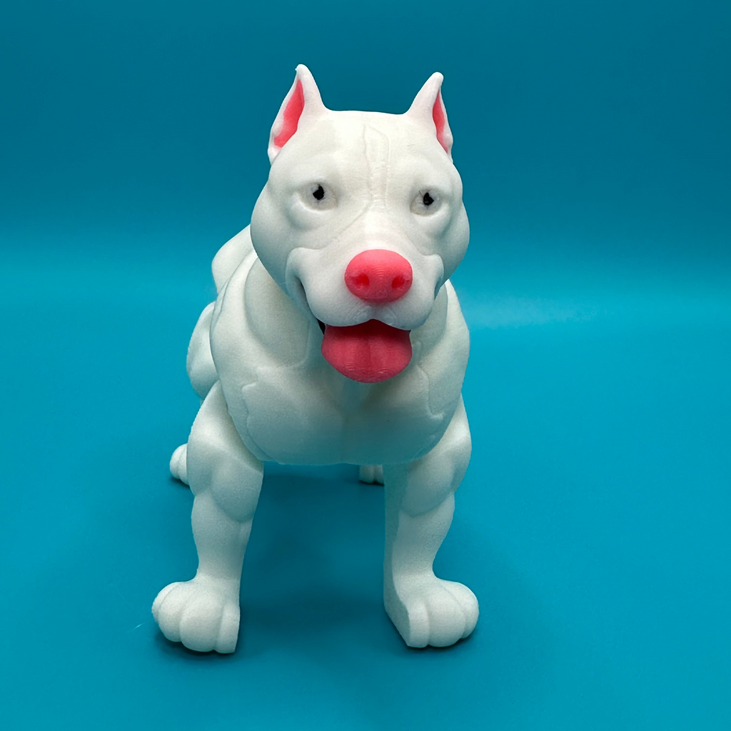 3D Printed Pitbull Toy - Collectors World Toys