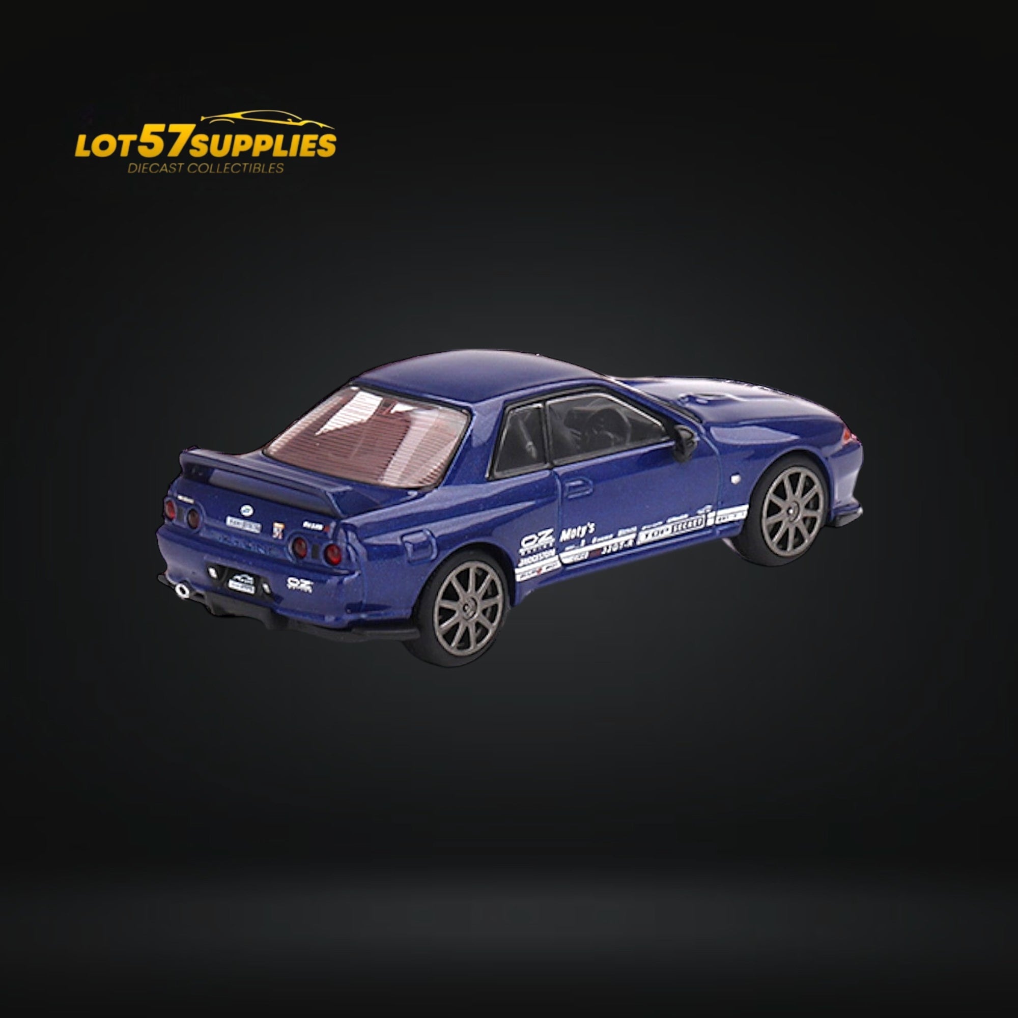 Mini-GT Nissan Skyline GT-R Top Secret VR32 Metallic Blue #589 1:64 MGT00589 - Collectors World Toys