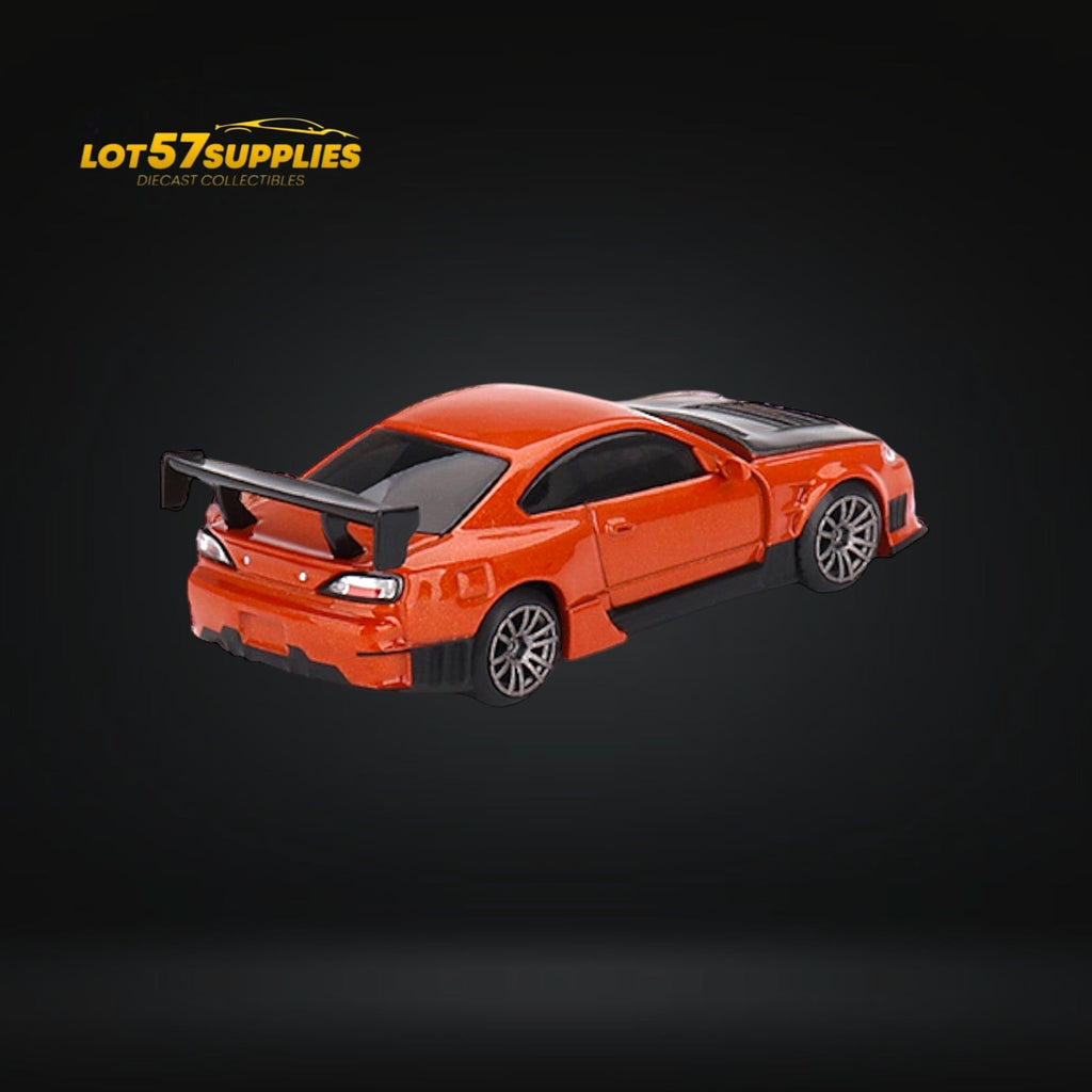 Mini-GT Nissan Silvia S15 D-MAX Metallic Orange #581 1:64 MGT0581 - Collectors World Toys