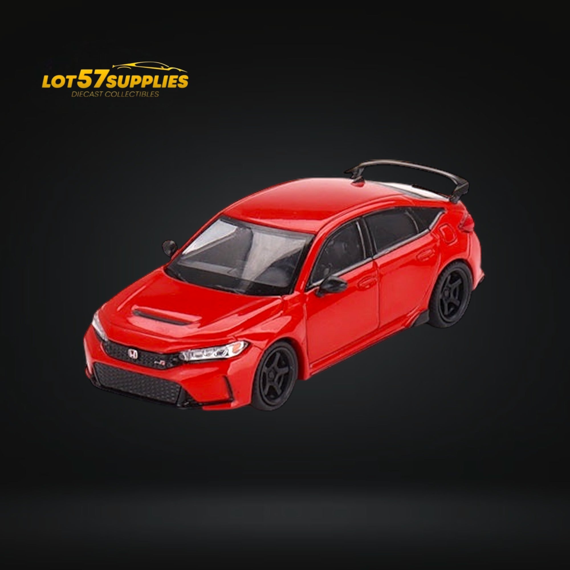 Mini-GT Honda Civic Type R Rallye Red 2023 W/ Advan GT Wheel #546 1:64 MGT00546 - Collectors World Toys