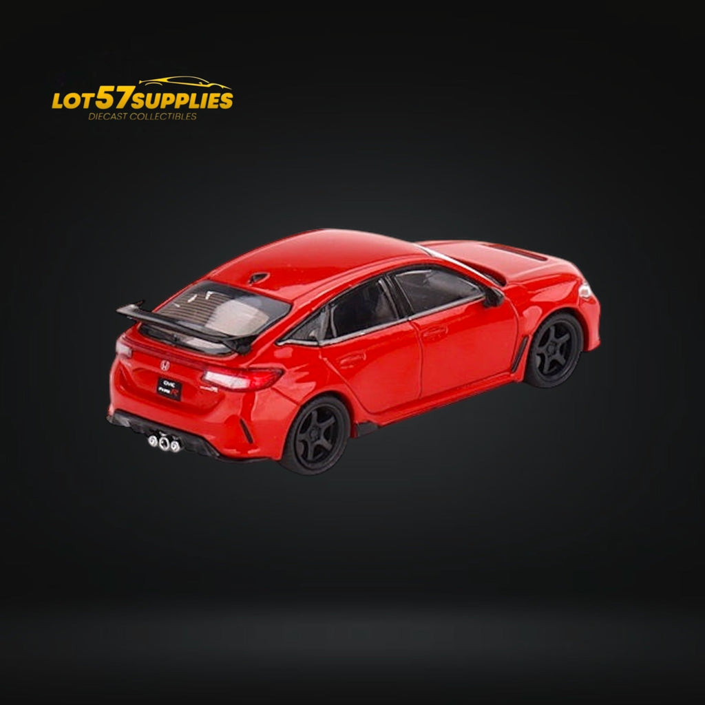 Mini-GT Honda Civic Type R Rallye Red 2023 W/ Advan GT Wheel #546 1:64 MGT00546 - Collectors World Toys