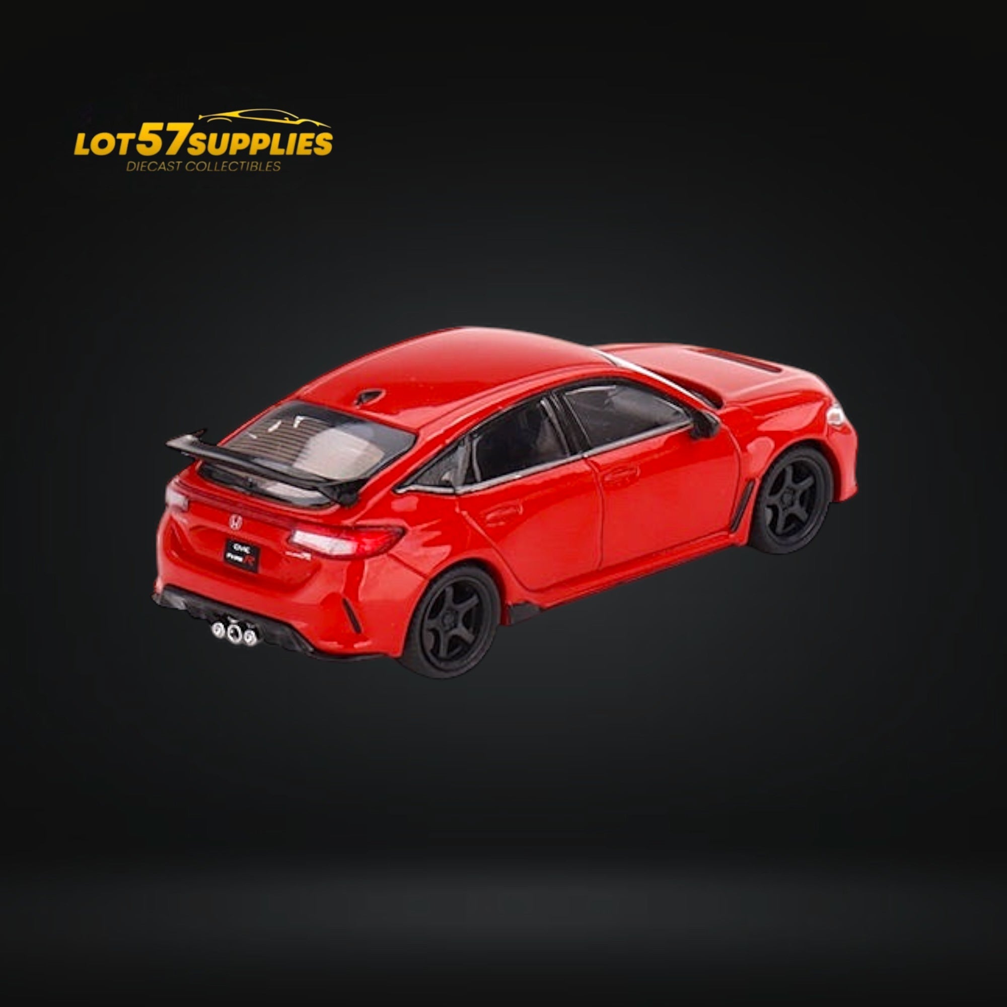 Mini-GT Honda Civic Type R Rallye Red 2023 W/ Advan GT Wheel #546 1:64 MGT00546 - Collectors World Toys