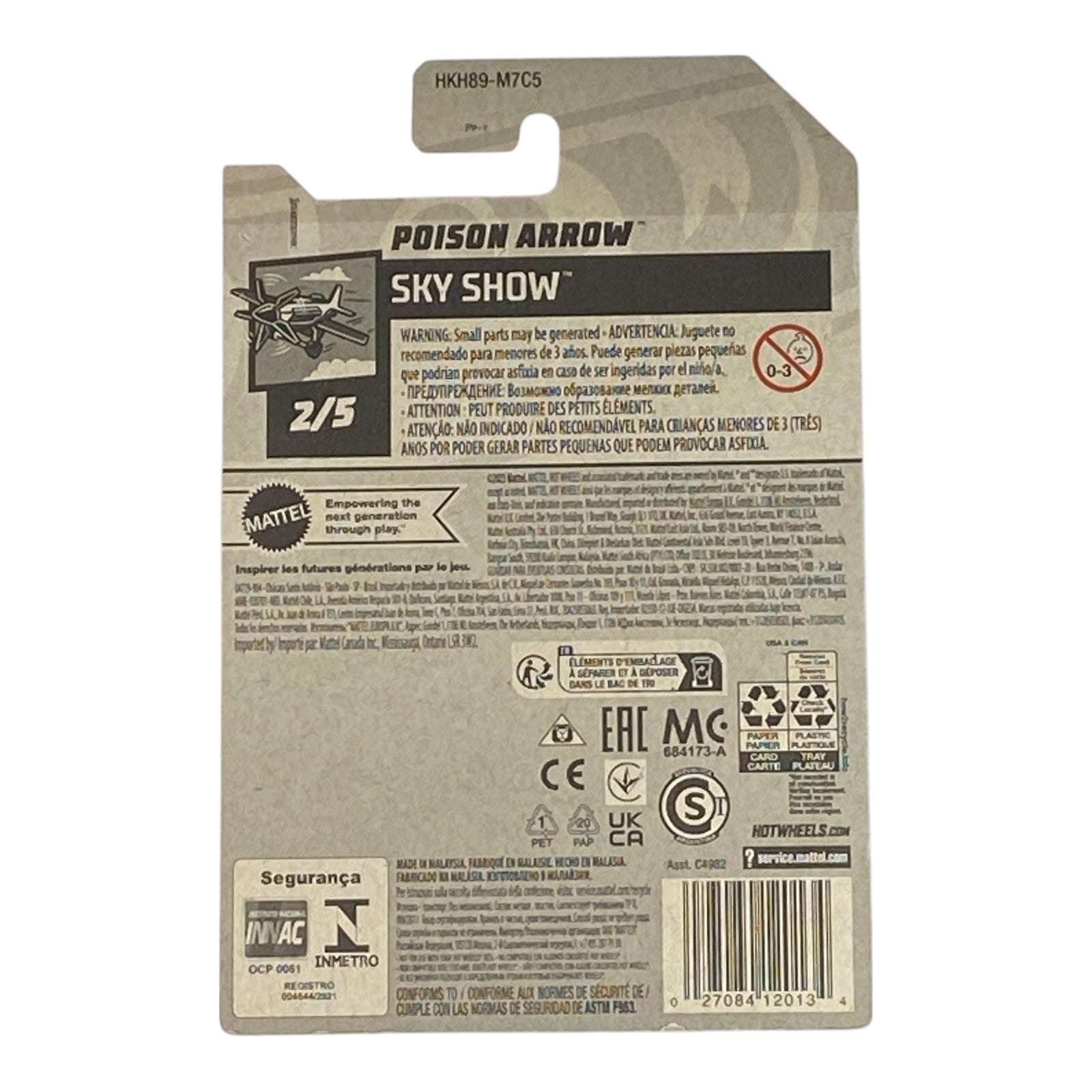 Hot Wheels Poison Arrow - Sky Show Series 2/5 Secondary image