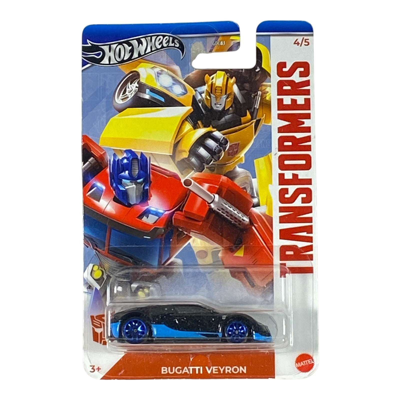 Hot Wheels Bugatti Veyron - Transformers Series 4/5 Main image