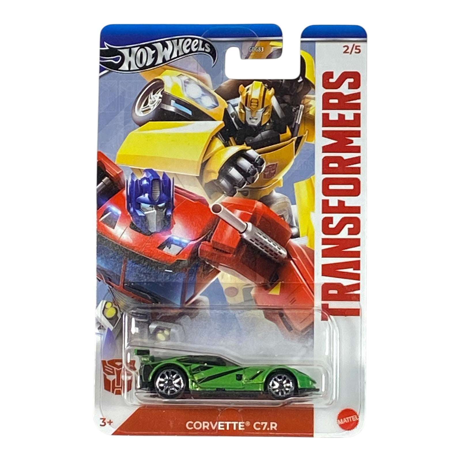 Hot Wheels Corvette C7.R - Transformers Series 2/5 Main image