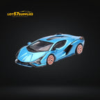 Mini-GT Lamborghini Sián FKP 37 Blu Aegir #573 1:64 MGT00573 - Collectors World Toys