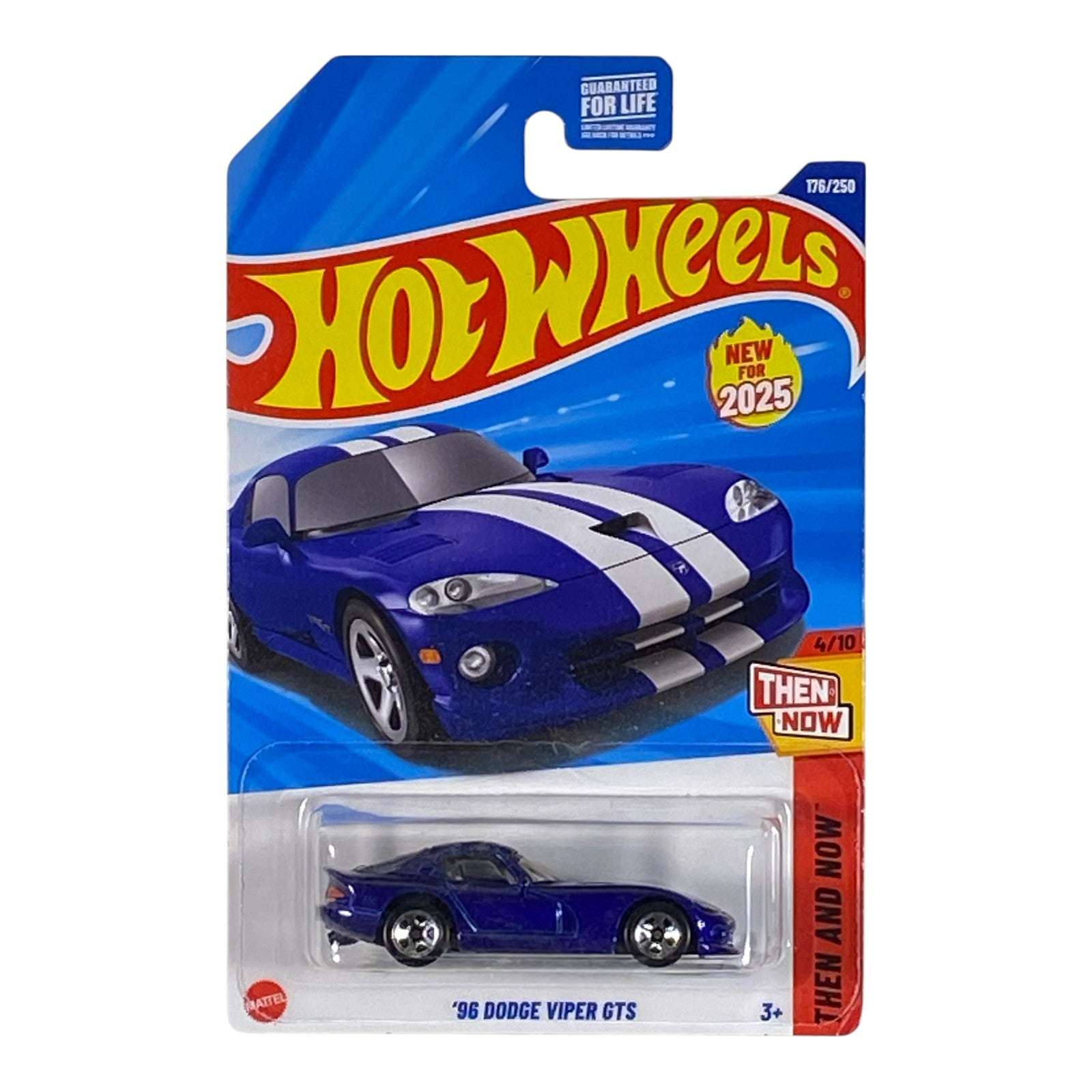 Hot Wheels '96 Dodge Viper GTS - Then and Now Series 4/10 Main image