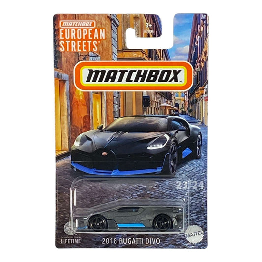 Matchbox 2018 Bugatti Divo - European Streets Series 23/24