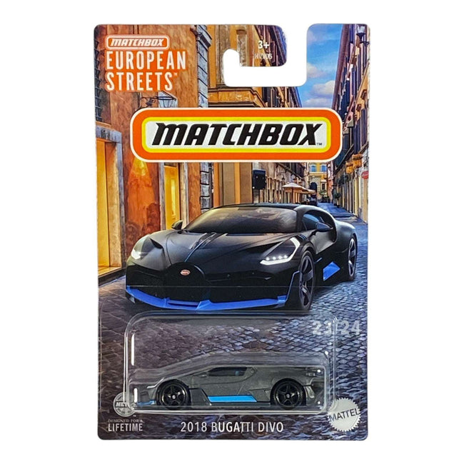 Matchbox 2018 Bugatti Divo - European Streets Series 23/24 Hover Image