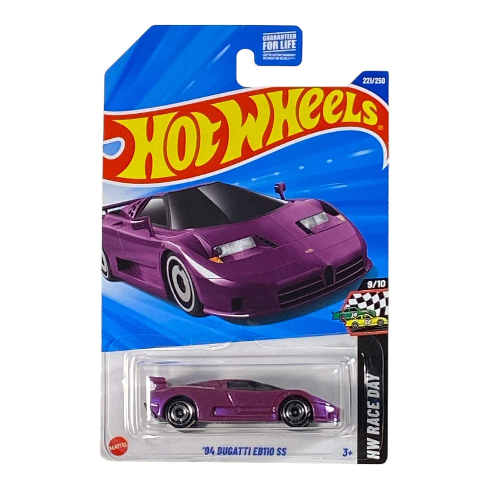 Hot Wheels '94 Bugatti EB110 SS - HW Race Day Series 9/10 Main image