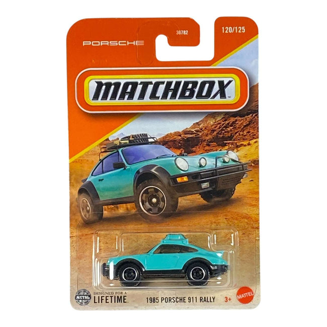 Matchbox 1985 Porsche 911 Rally - 2025 Matchbox Series 120/125 Hover Image
