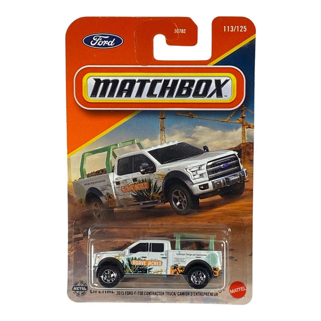 Matchbox 2025 Ford F-150 Contactor Truck / Camion D'Entrepreneur - 113/125 Hover Image