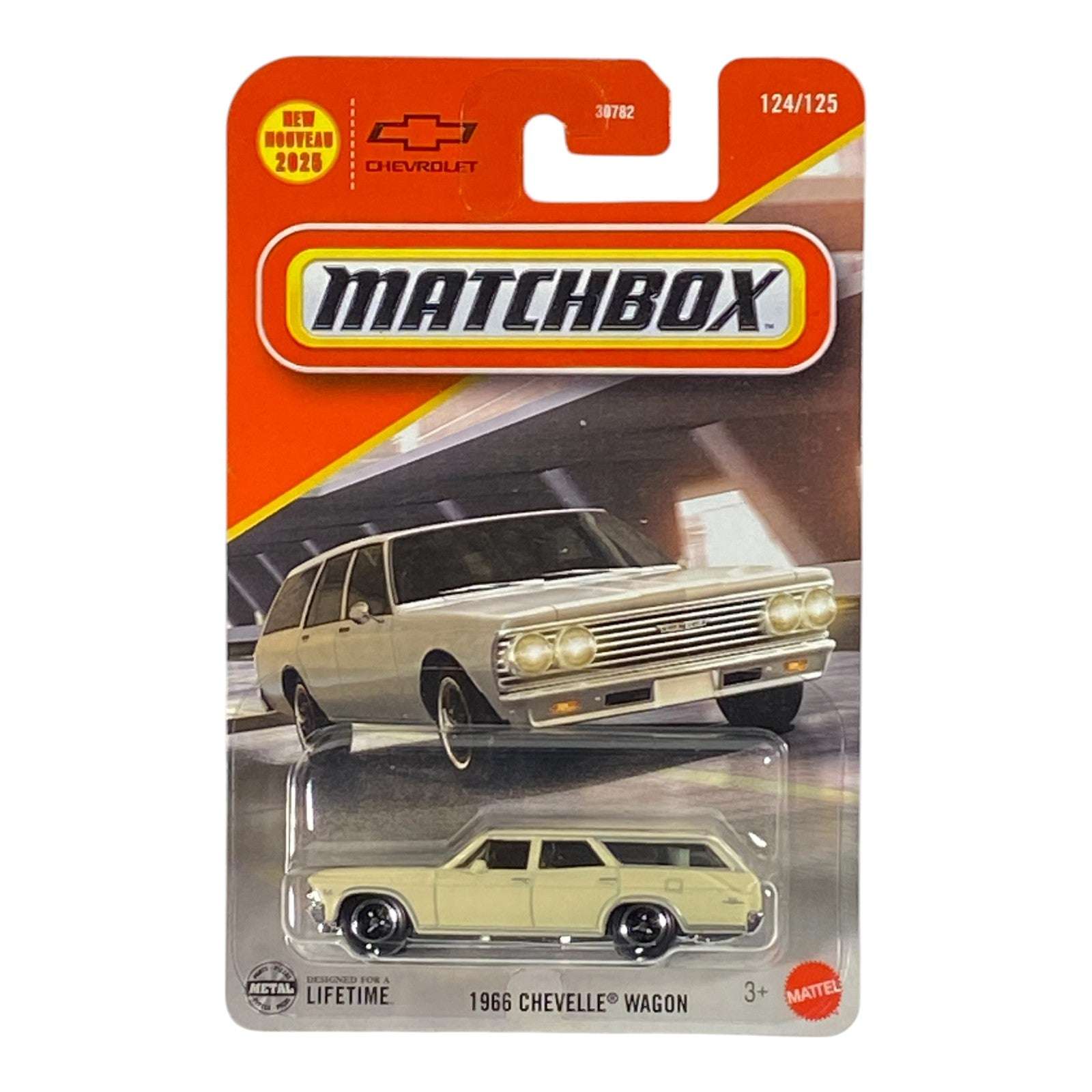 Matchbox 1966 Chevelle Wagon - 2025 Matchbox Series 124/125 Main image