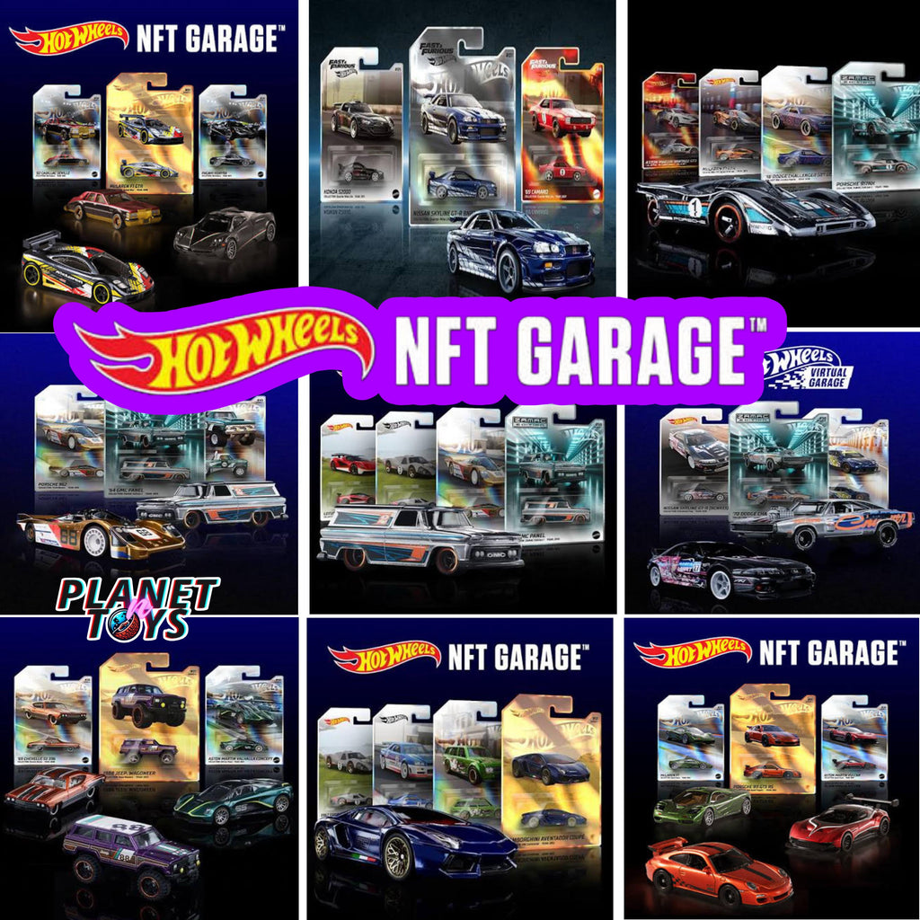Hot Wheels NFT Garage Assorted 1:64