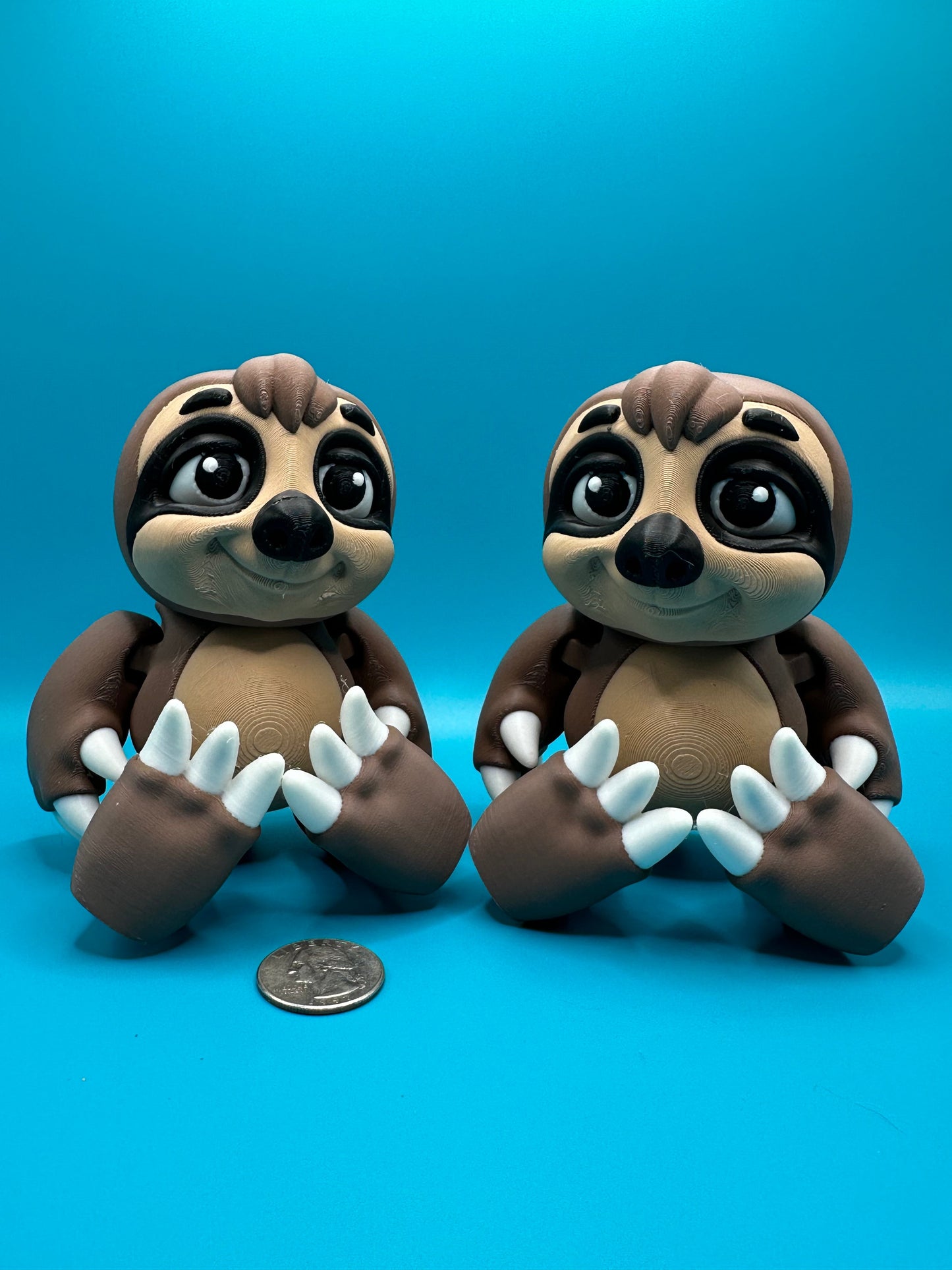 3D Printed Sloth Desk Toy | Printverse
