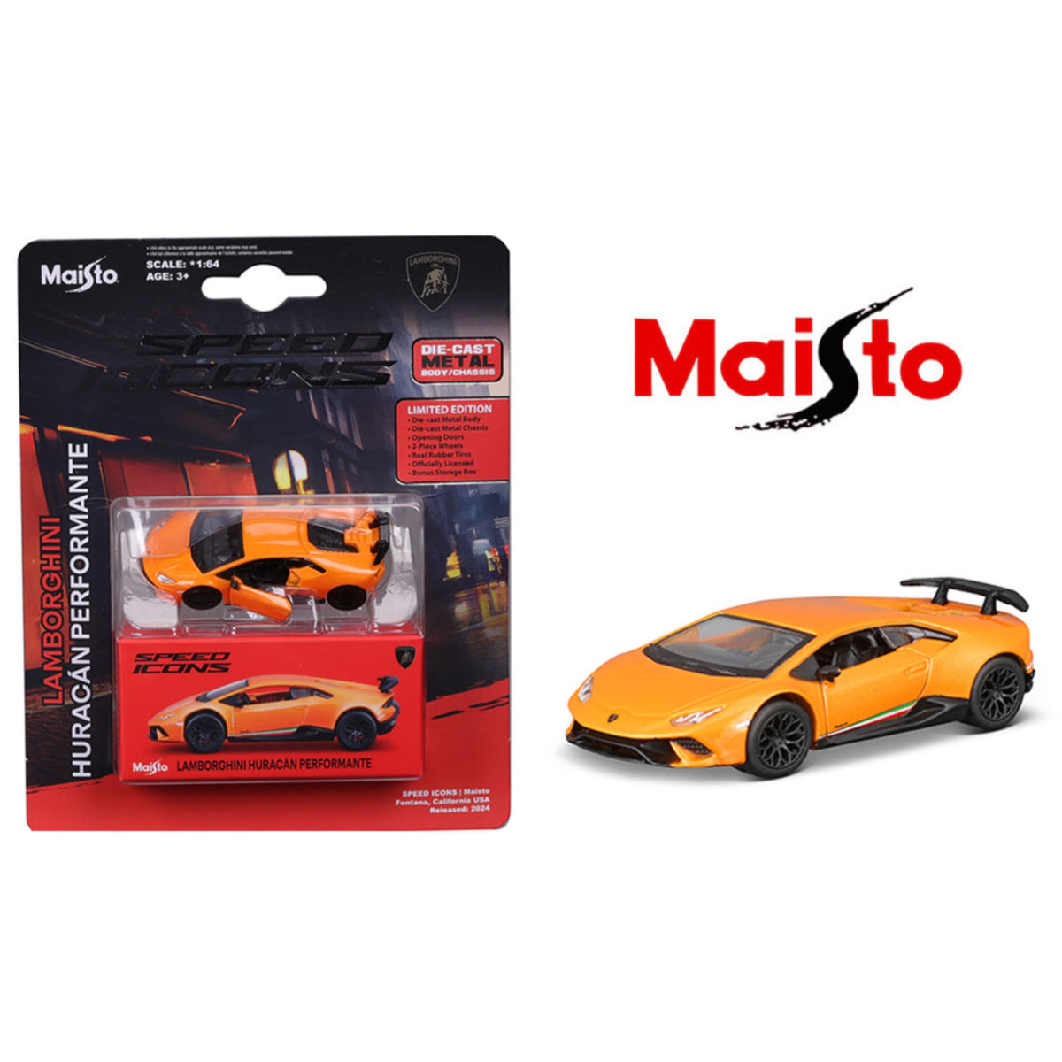 Maisto 1:64 Speed Icons Assorted Models 2025
