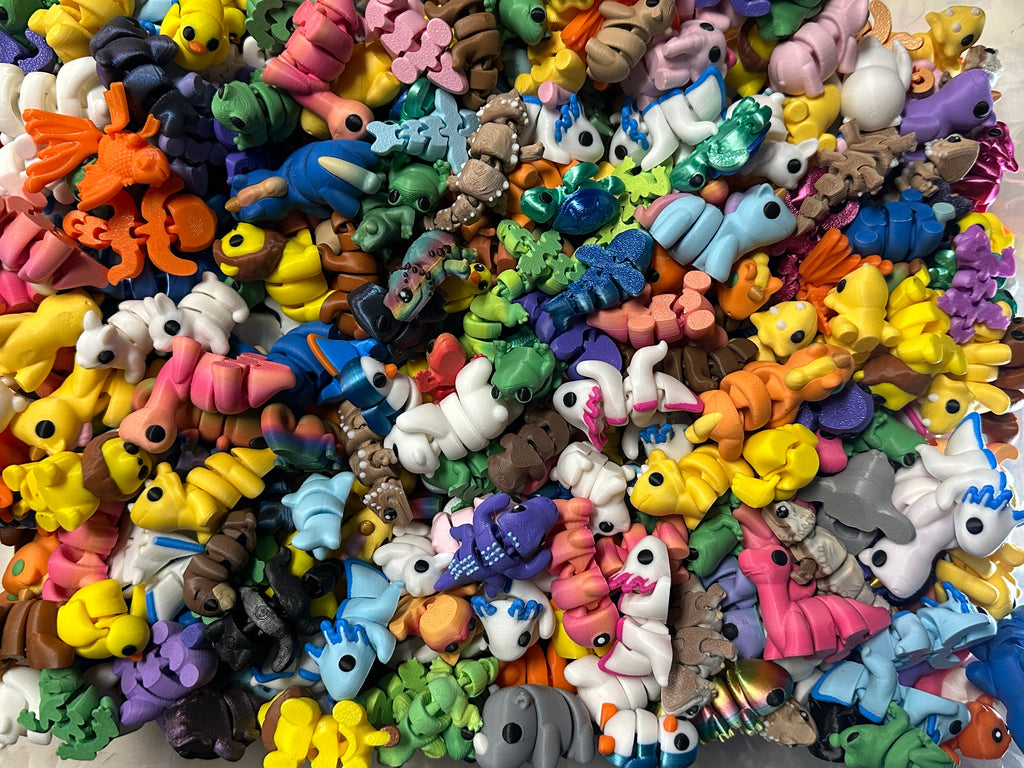 Blind Pack of 3D Printed Mini Animals - Collectors World Toys
