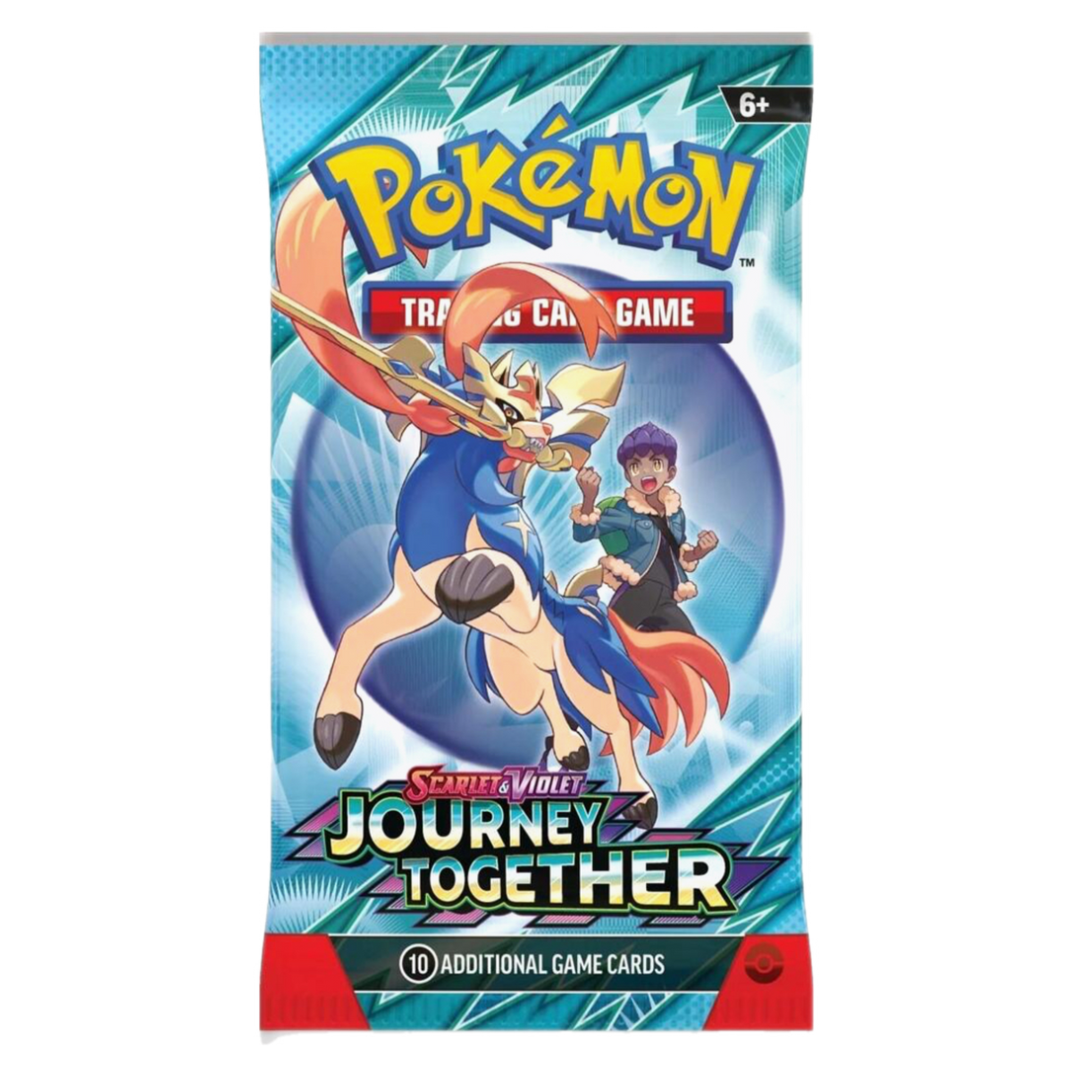 Pokemon TCG: Pokemon Journey Together Booster Pack (10 cards) Main image