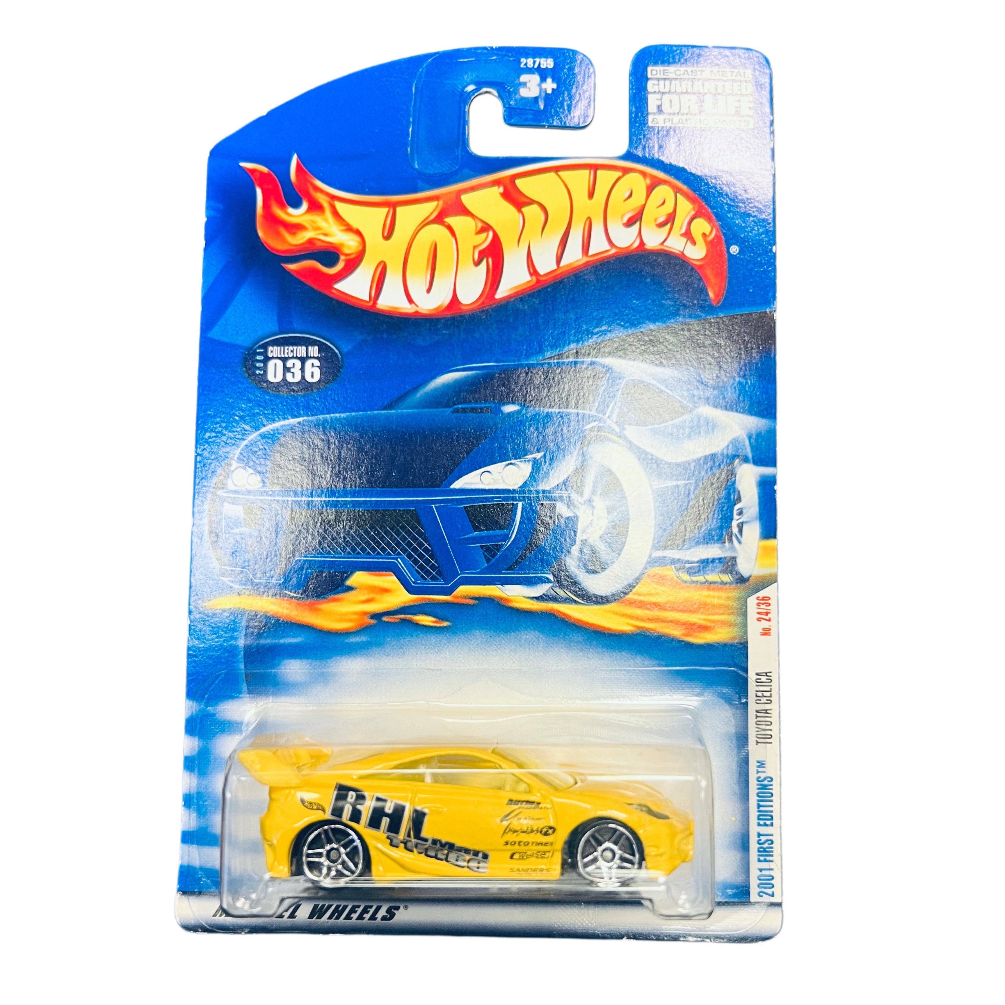 Hot Wheels Blue Cards Old Models 1:64 Assorted