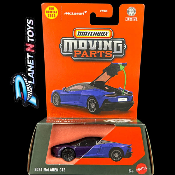 Matchbox Moving Parts Assorted