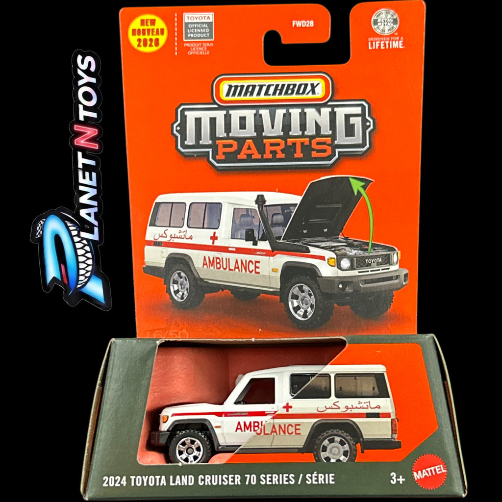 Matchbox Moving Parts Assorted