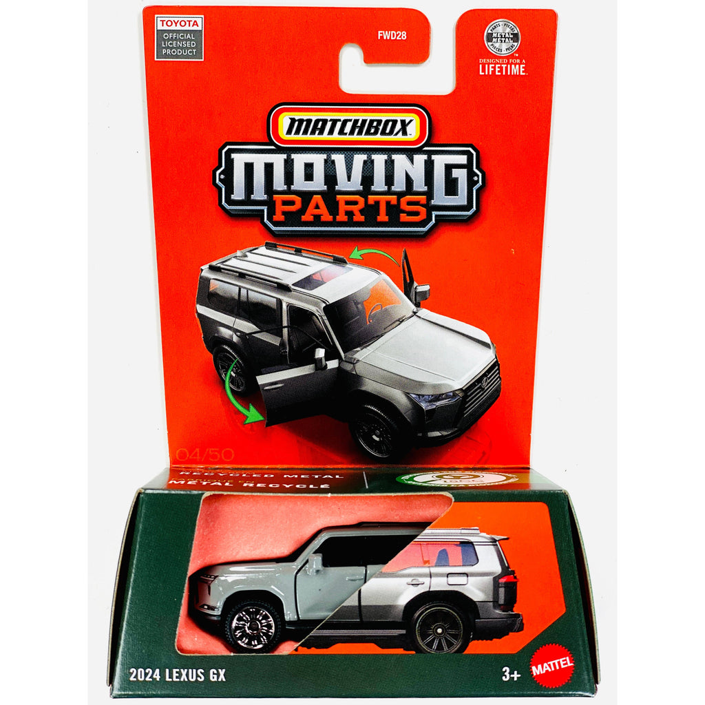 Matchbox Moving Parts Assorted