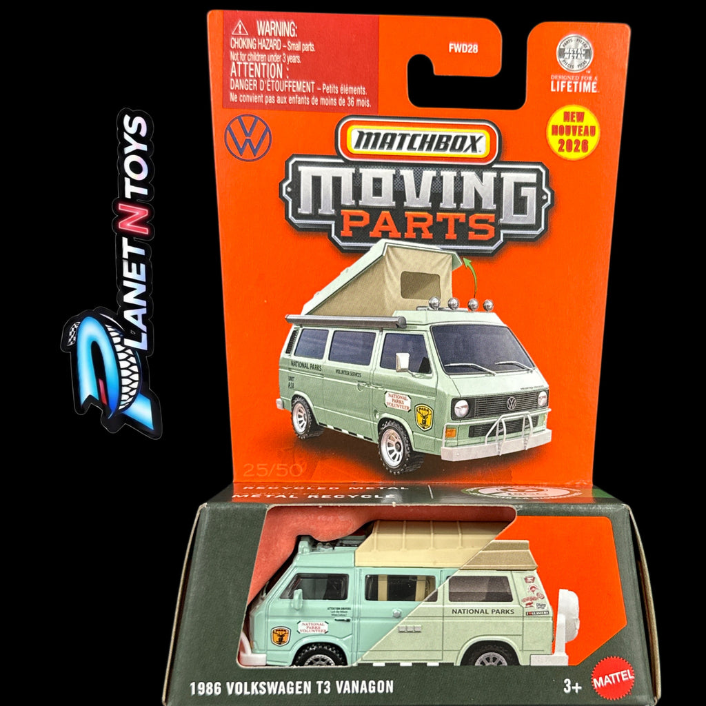 Matchbox Moving Parts Assorted