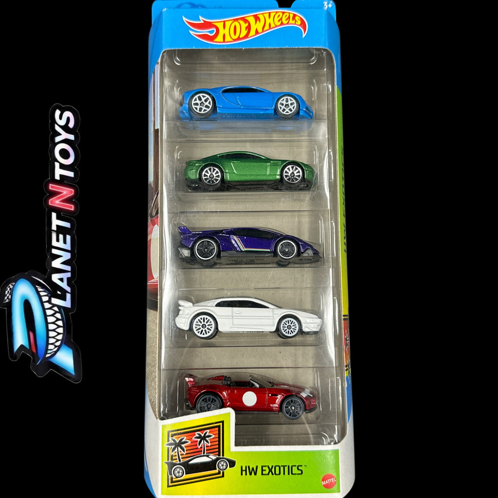 Hot Wheels / matchbox 5-cars Pack Assorted (Nissan, F1, Fast & Furious, Nightburnerz, Motor Show, & More)