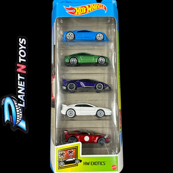 Hot Wheels / matchbox 5-cars Pack Assorted (Nissan, F1, Fast & Furious, Nightburnerz, Motor Show, & More)
