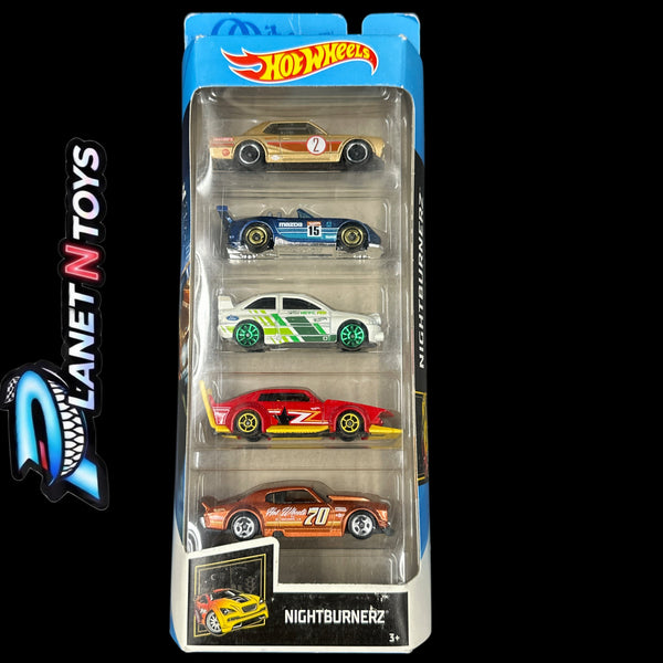Hot Wheels / matchbox 5-cars Pack Assorted (Nissan, F1, Fast & Furious, Nightburnerz, Motor Show, & More)