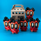 Blob Lab Rock w/ Optional Box | 3D Printed Desk Toy - Collectors World Toys