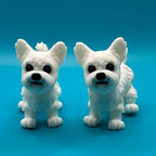 Articulating Yorkie/Maltese 3D Printed Dog | Printverse - Collectors World Toys