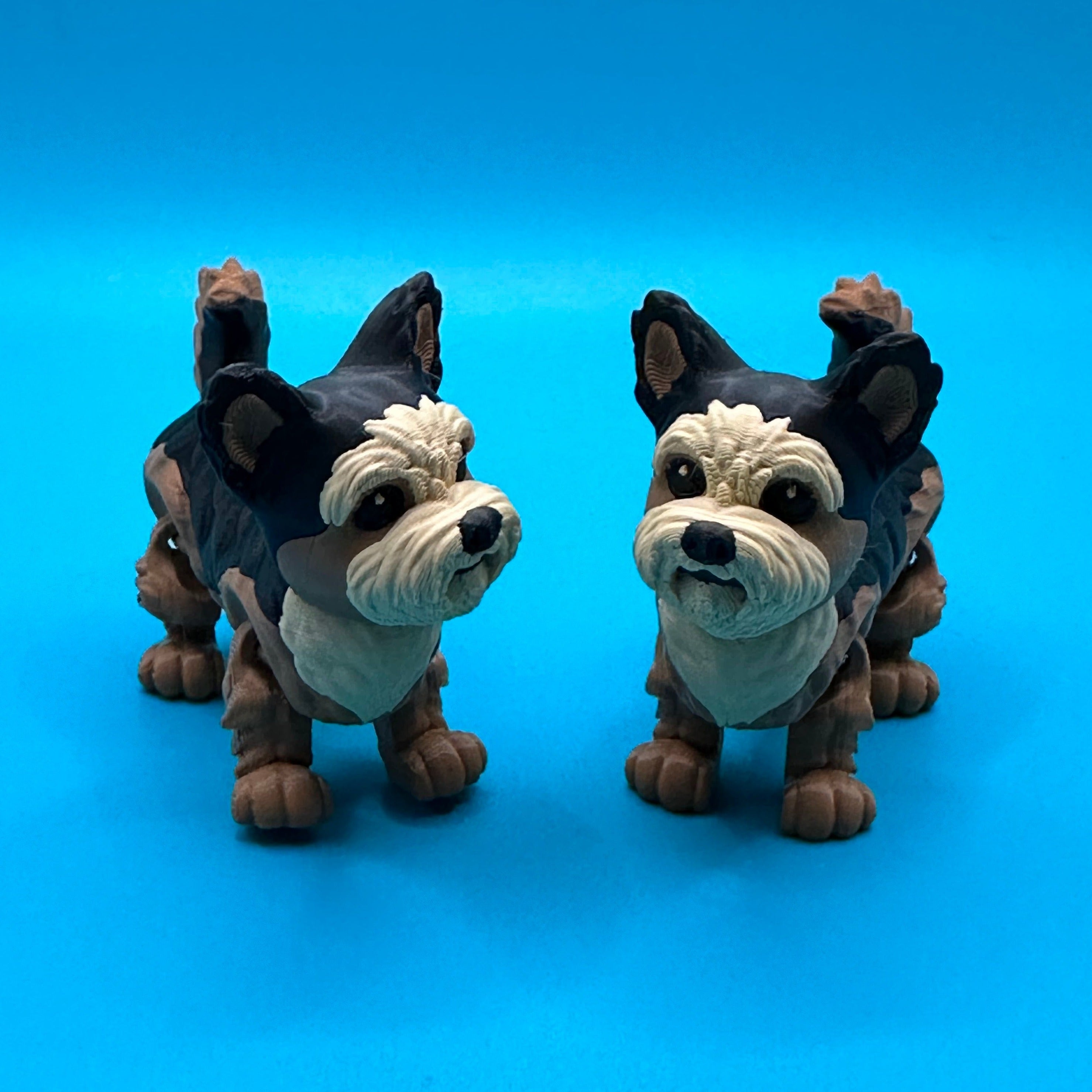 Articulating Yorkie/Maltese 3D Printed Dog | Printverse - Collectors World Toys