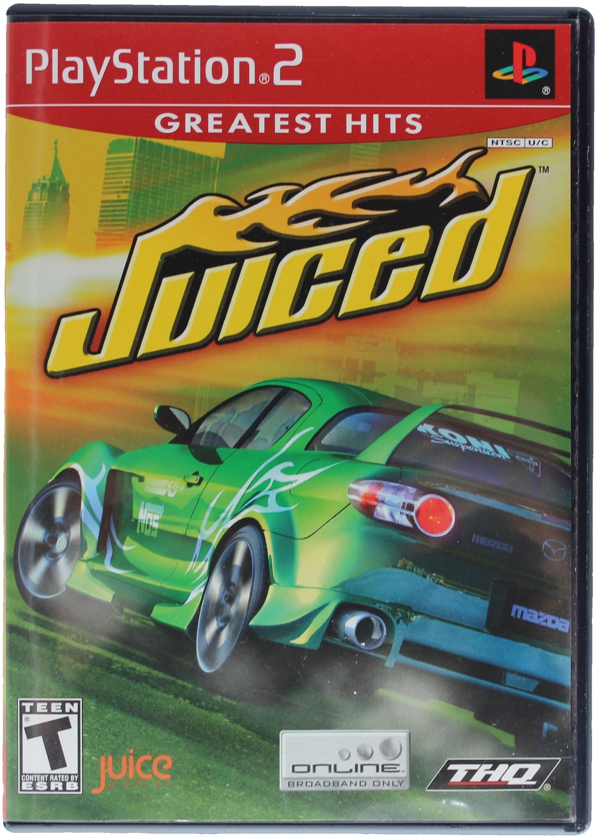 Juiced (Greatest Hits) (Playstation 2) Main image