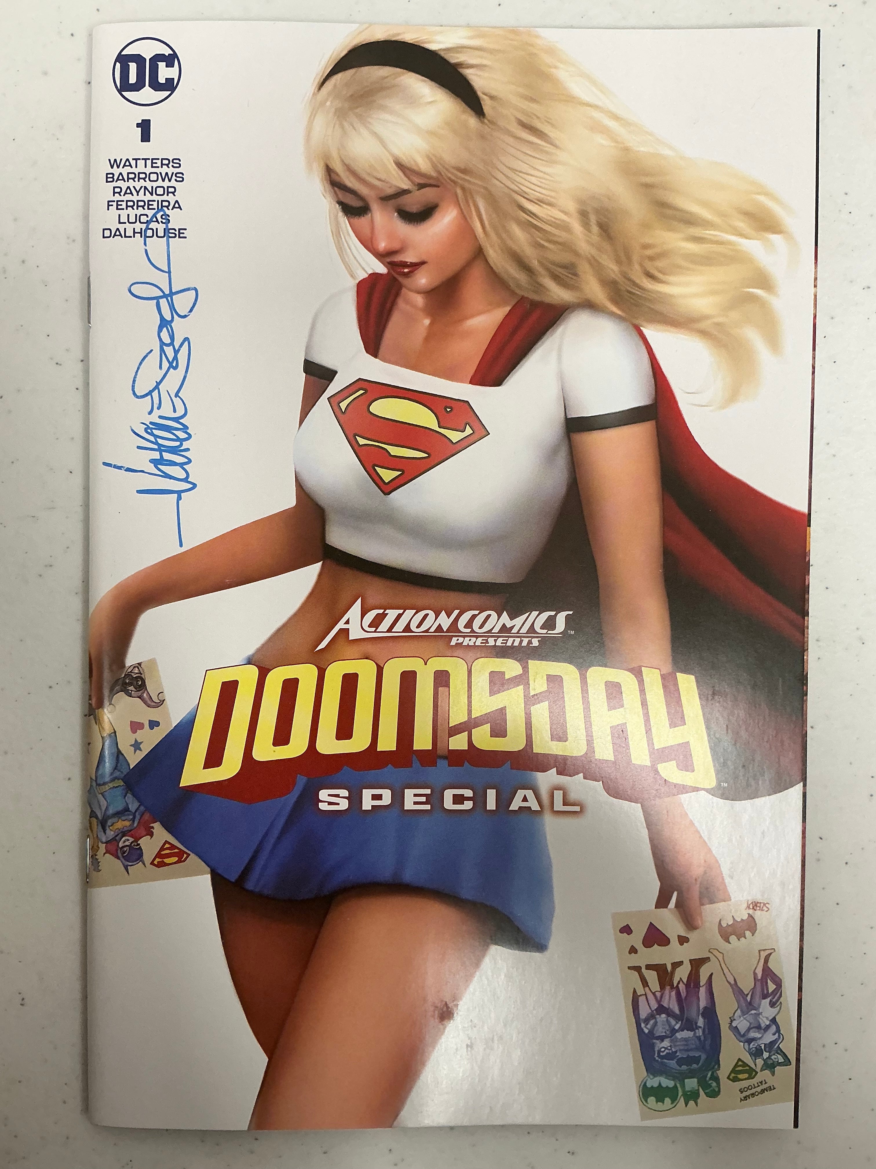 [Signed by Nathan Szerdy] ACTION COMICS PRESENTS DOOMSDAY SPECIAL #1 NATHAN SZERDY EXCLUSIVE - Collectors World Toys Main image